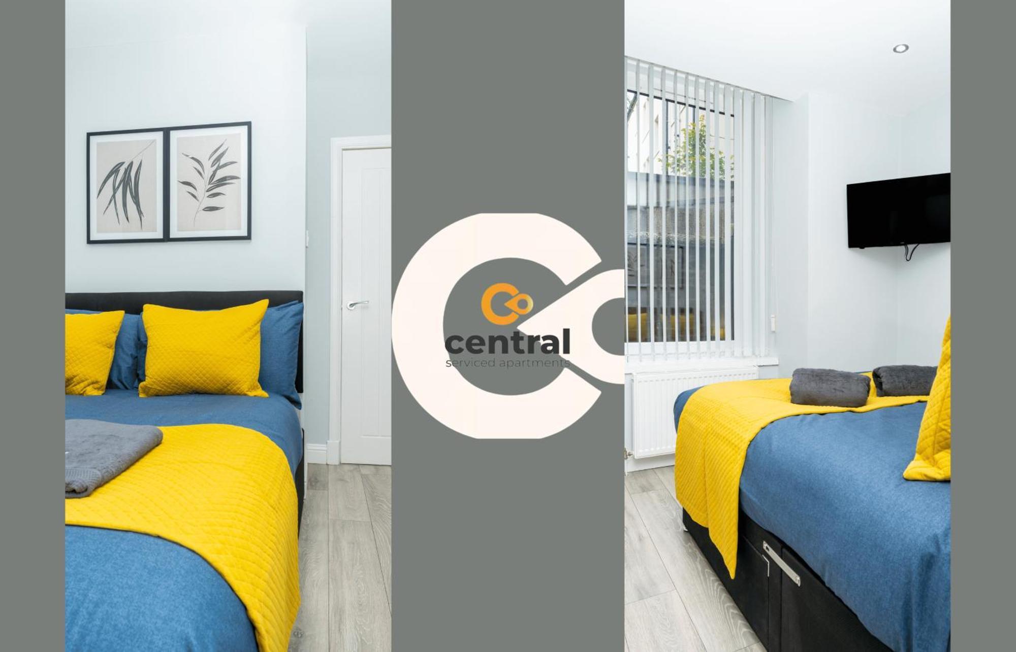 Central Serviced Apartments - 2 Bedroom - Ground Floor - Monthly & Weekly Bookings Welcome - Free Street Parking - 2 Double Beds - Wifi - Smart Tvs In Rooms - Fully Equipped - Heating 24-7 - Contractor & Short Stay Favourite ダンディー エクステリア 写真