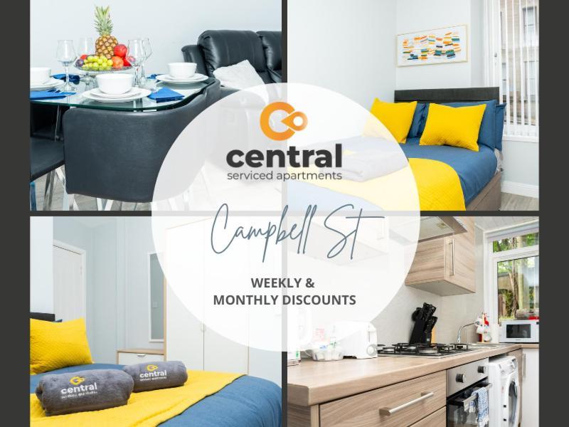 Central Serviced Apartments - 2 Bedroom - Ground Floor - Monthly & Weekly Bookings Welcome - Free Street Parking - 2 Double Beds - Wifi - Smart Tvs In Rooms - Fully Equipped - Heating 24-7 - Contractor & Short Stay Favourite ダンディー エクステリア 写真